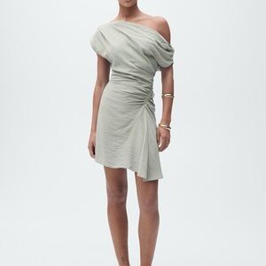 Draped Short Dress